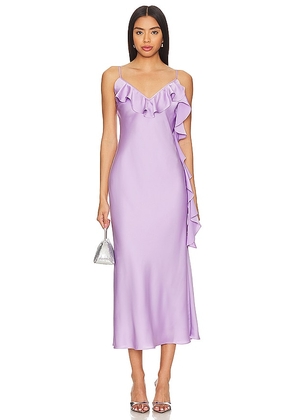 Katie May Adrienne Dress in Lavender. Size L, S, XS.