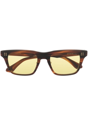 Dita Eyewear Thavos square-frame sunglasses - Brown