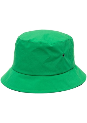 Mackintosh logo-patch bucket hat - Green