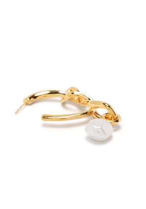 Missoma pearl drop earrings - Gold