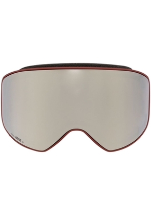 Chloé Eyewear logo-print goggle-style sunglasses - Red