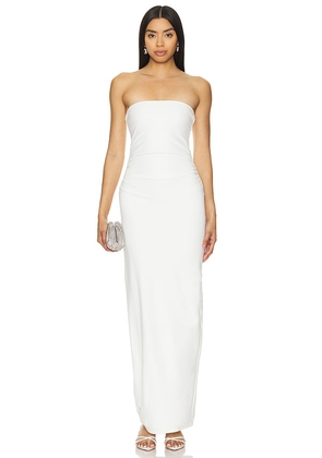 Lovers and Friends Giana Midi Dress in White. Size L, S, XL, XS, XXS.