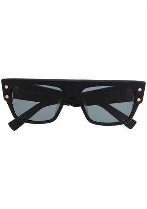 Balmain Eyewear square-frame sunglasses - Black