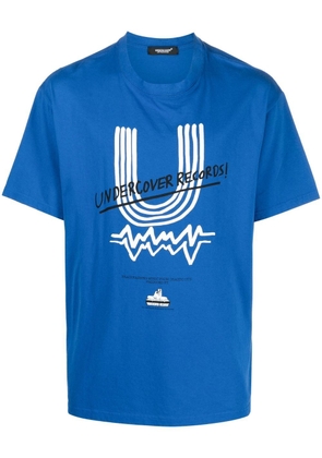 Undercover logo-print short-sleeve T-shirt - Blue