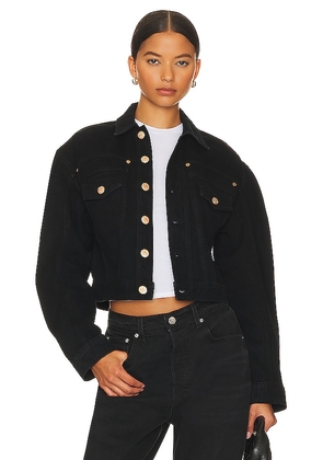 Ulla Johnson Cosette Jacket in Black. Size S.