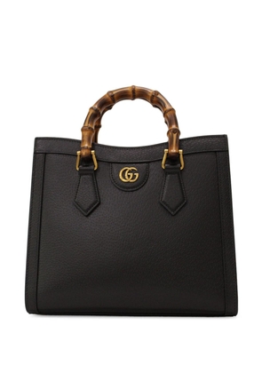 Gucci small Diana leather tote bag - Black
