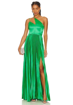 AMUR Khari Gown in Green. Size 10, 4, 6.