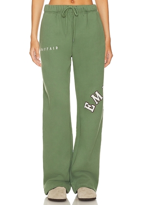 The Mayfair Group Empathy Sweatpants in Army. Size S/M, XS.