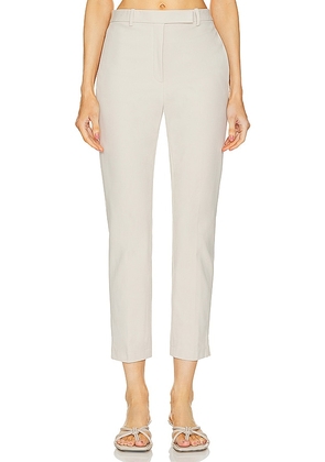 Theory High Waisted Taper Pant in Tan. Size 10, 6, 8.