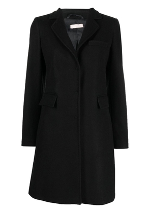 LIU JO single-breasted tailored coat - Black
