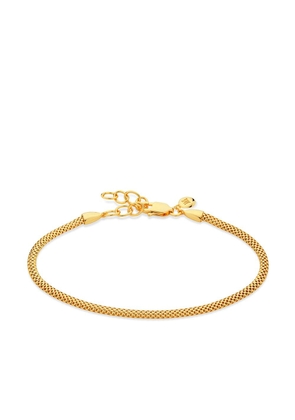 Monica Vinader Heirloom woven fine chain bracelet - Gold