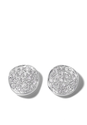 IPPOLITA Stardust Mini Flower Disc stud earrings - Silver