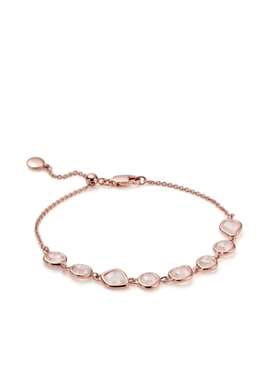 Monica Vinader 18kt rose gold Siren Mini Nugget Cluster bracelet - Pink
