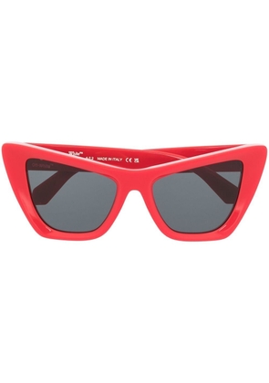 Off-White Arrows cat-eye sunglasses - Red