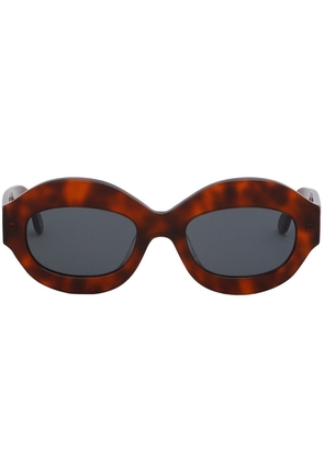 Marni round-frame sunglasses - Brown