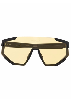 Prada Eyewear tinted visor sunglasses - Black