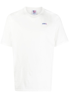 Autry logo-patch crew-neck T-shirt - White