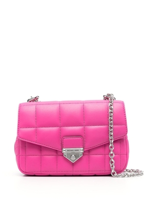 Michael Michael Kors SoHo quilted crossbody bag - Pink