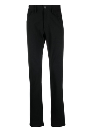 Emporio Armani slim-fit trousers - Black
