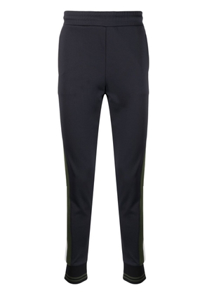 PS Paul Smith side-stripe tapered joggers - Blue