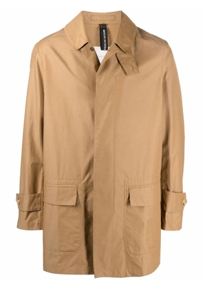 Mackintosh TORRENTIAL collared raincoat - Neutrals