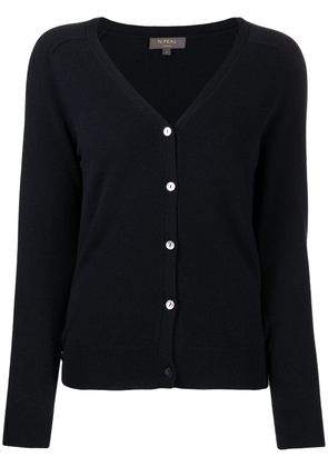 N.Peal button-down cashmere cardigan - Blue