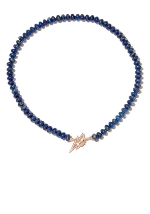 Marla Aaron 14kt yellow gold Lapis Strand 18-inch necklace