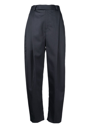 ANOUKI high-waisted wool trousers - Grey