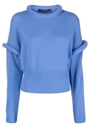Federica Tosi long-sleeve jumper - Blue