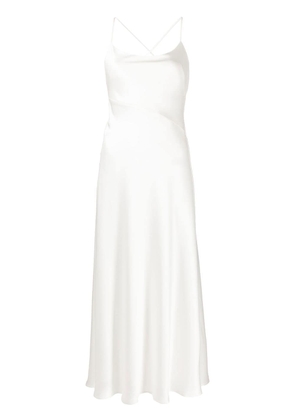 Galvan London Sonoma midi bridal dress - White