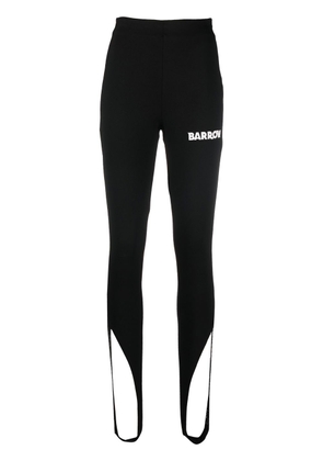 BARROW cut-out ankle-strap leggings - Black