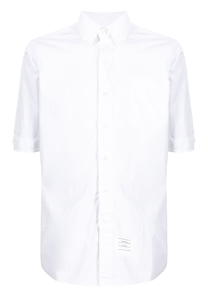 Thom Browne RWB-stripe shirt - White
