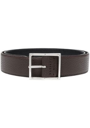 Orciani grained leather belt - Brown