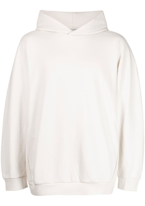 Attachment classic long-sleeve hoodie - Neutrals