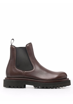 Officine Creative Wisal 006 leather boots - Brown