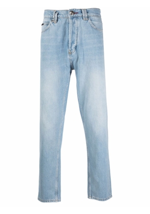 Philipp Plein Iconic carrot-cut jeans - Blue