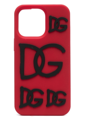 Dolce & Gabbana 3D-logo Iphone 13 Pro case - Red