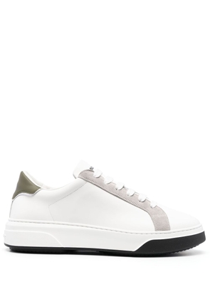 Dsquared2 panelled low-top sneakers - White
