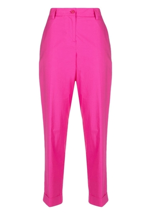 P.A.R.O.S.H. tapered-leg tailored trousers - Pink