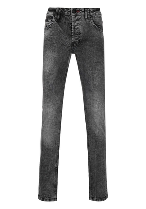 Philipp Plein Istitutional Super straight-cut jeans - Grey
