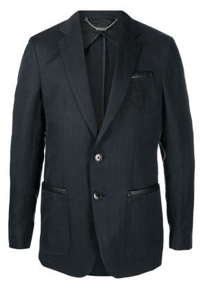 Billionaire single-breasted tailored blazer - Black