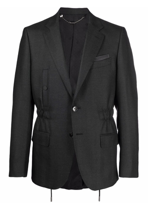 Billionaire single-breasted fitted blazer - Grey