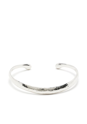 DOWER AND HALL Curved Nomad sterling-silver bangle