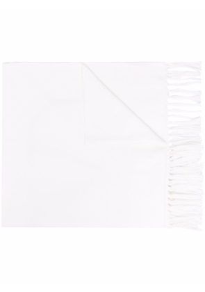 Valentino Garavani VLogo Signature metallic scarf - White