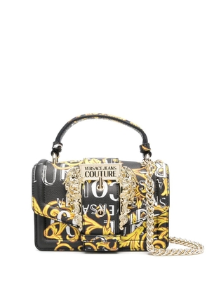 Versace Jeans Couture baroque pattern-print tote bag - Black