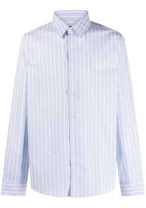Michael Kors striped long-sleeve shirt - Blue