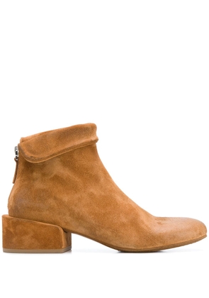 Marsèll oversized heel ankle boots - Neutrals