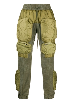 Readymade padded cargo trousers - Green