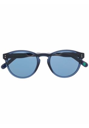 Polo Ralph Lauren shiny round-frame sunglasses - Blue