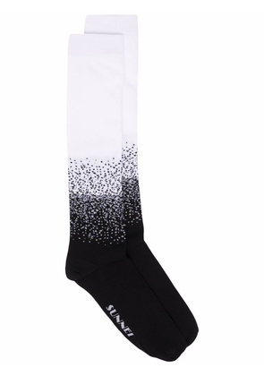 Sunnei gradient-effect socks - White